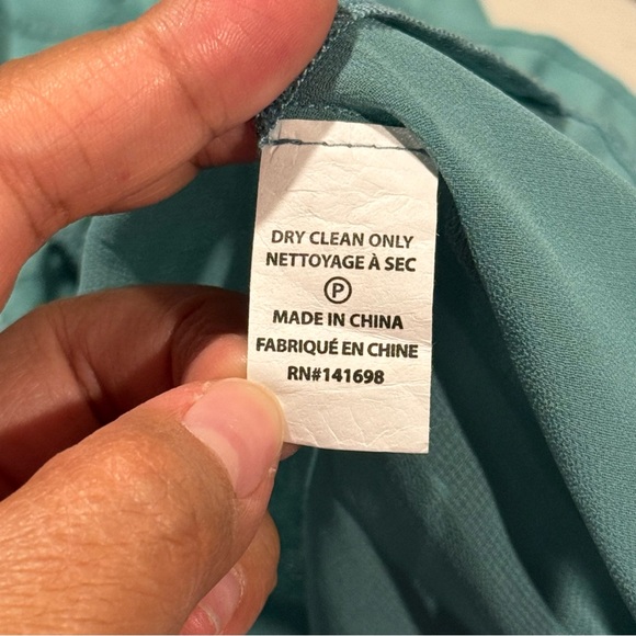 Ramy Brook Medium Jade Gari Dress Sleeveless Keyhole Party Wedding Cocktail - Picture 5 of 8